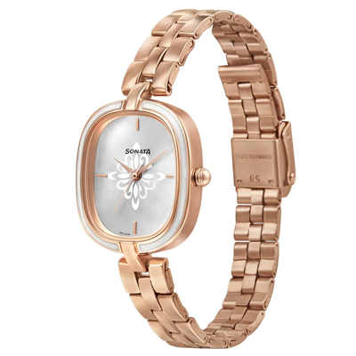 "Sonata Ladies Watch 8168WM01 - Click here to View more details about this Product
